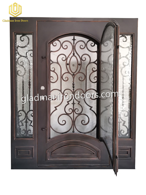 Gladman high quality wrought iron doors one-stop services for sale-1