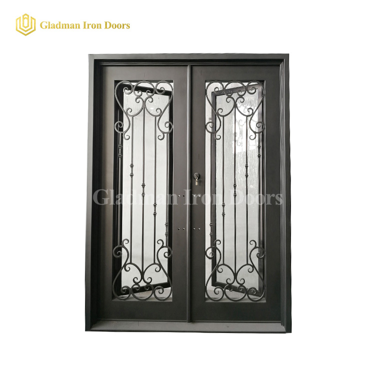 Gladman gorgeous metal double doors one-stop services for outdoor-2