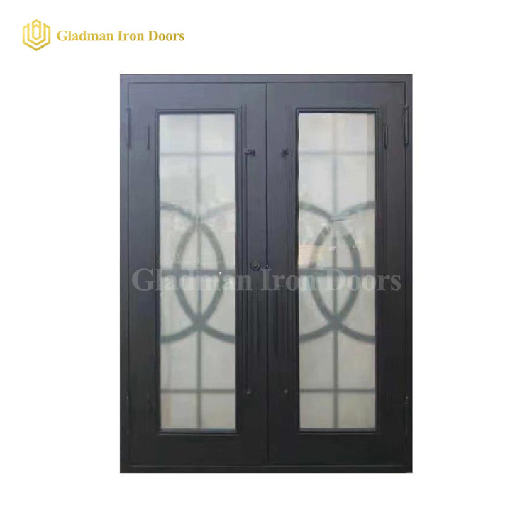 custom aluminium double door factory-1