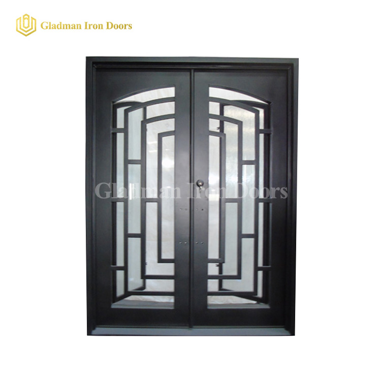 Gladman double iron doors manufacturer for sale-1