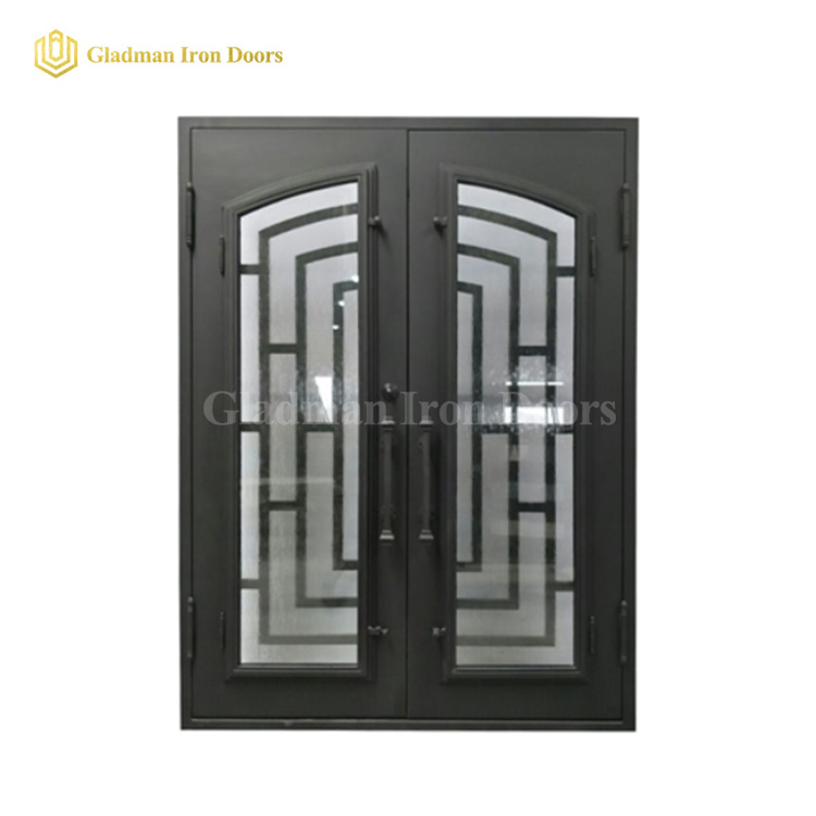 gorgeous double iron doors one-stop services for outdoor-2