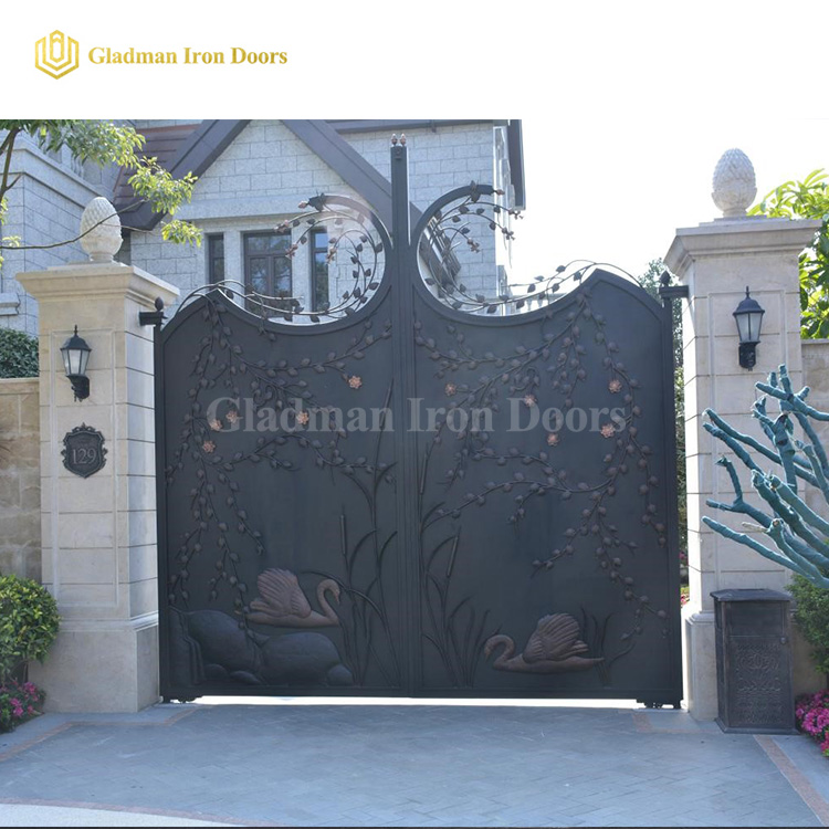 Luxury Custom Gates Courtyard Gate With A Sense Of Design IG-04