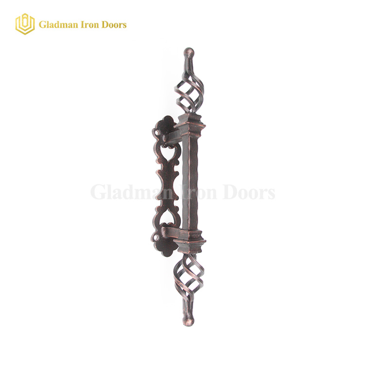 Wrought Iron Front Door 1l Pull Handle