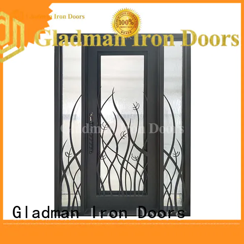 Gladman single iron door design one-stop services for sale