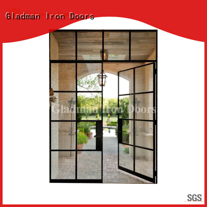 Gladman 2020 new design double french doors wholesale for living room