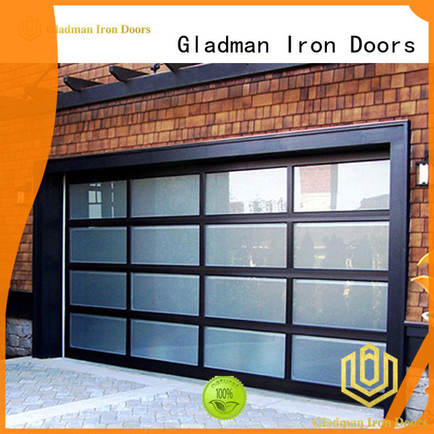 Gladman metal garage door factory for patio