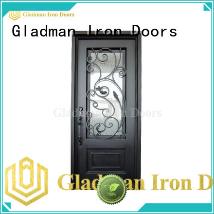 Gladman high-end quality single iron door design one-stop services for sale