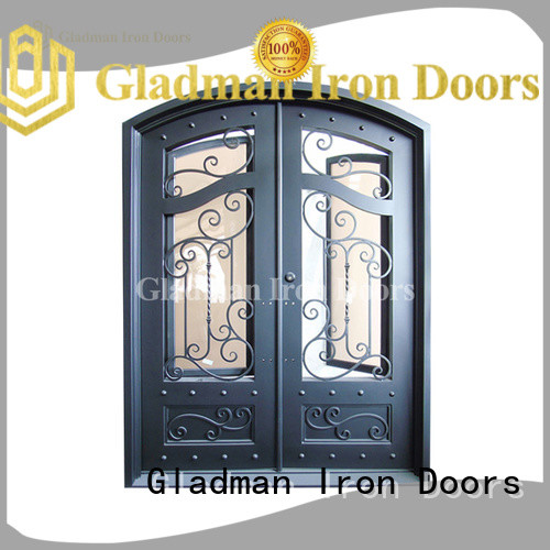 gorgeous iron double door design wholesale for home