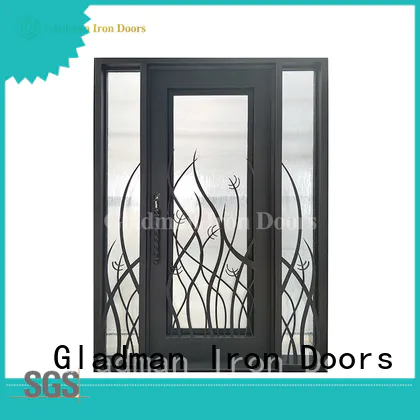 high quality wrought iron security doors factory
