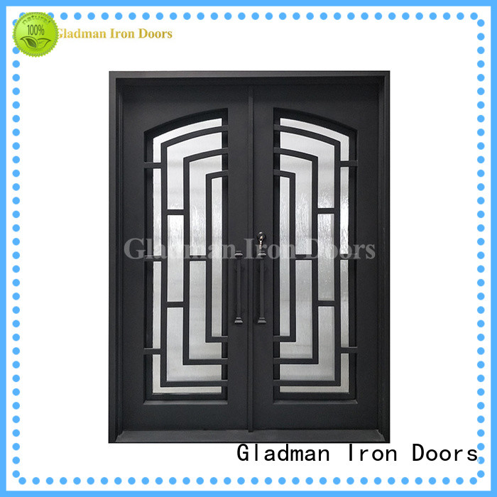 Gladman high standard modern double front doors factory for bathroom