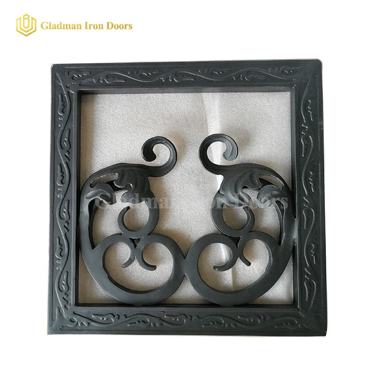 Wrought Iron Exterior Door Hardware Coal