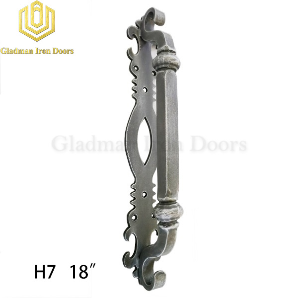 rich experience wrought iron door handles exporter for distribution-1