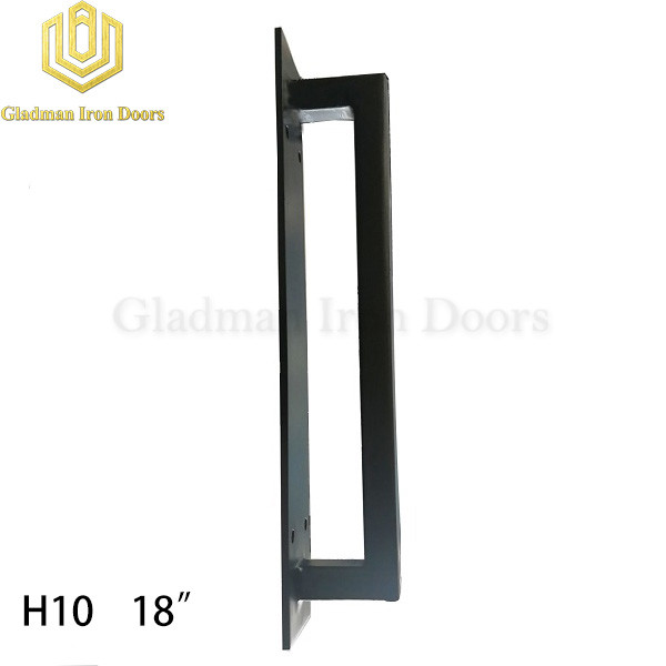 Wrought Iron Front Door H10 Pull Handle