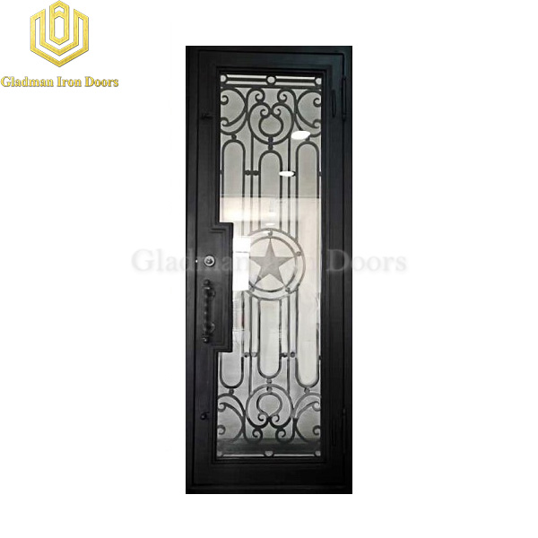 Gladman high quality single iron door design supplier-1