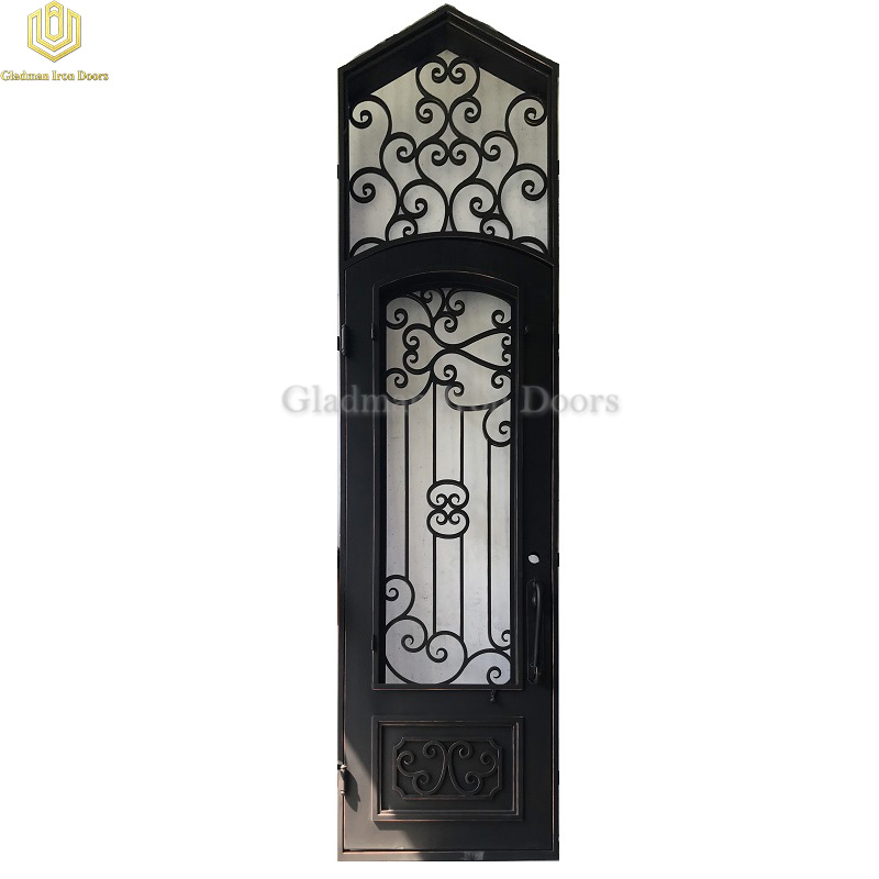 Gladman high quality wrought iron doors supplier for sale-1