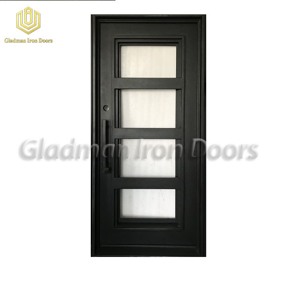 Gladman single iron door design manufacturer-2