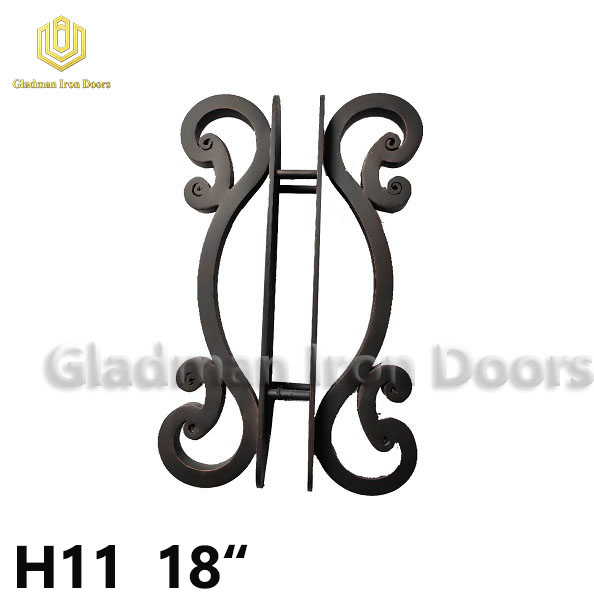 cheap wrought iron door handles from China for distribution-1