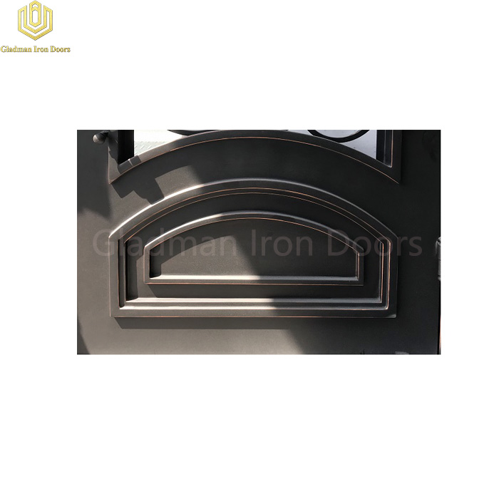 Gladman high quality wrought iron security doors factory-2