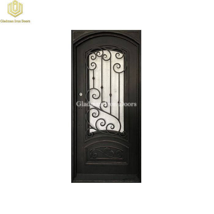 Gladman high quality wrought iron security doors supplier for sale-2