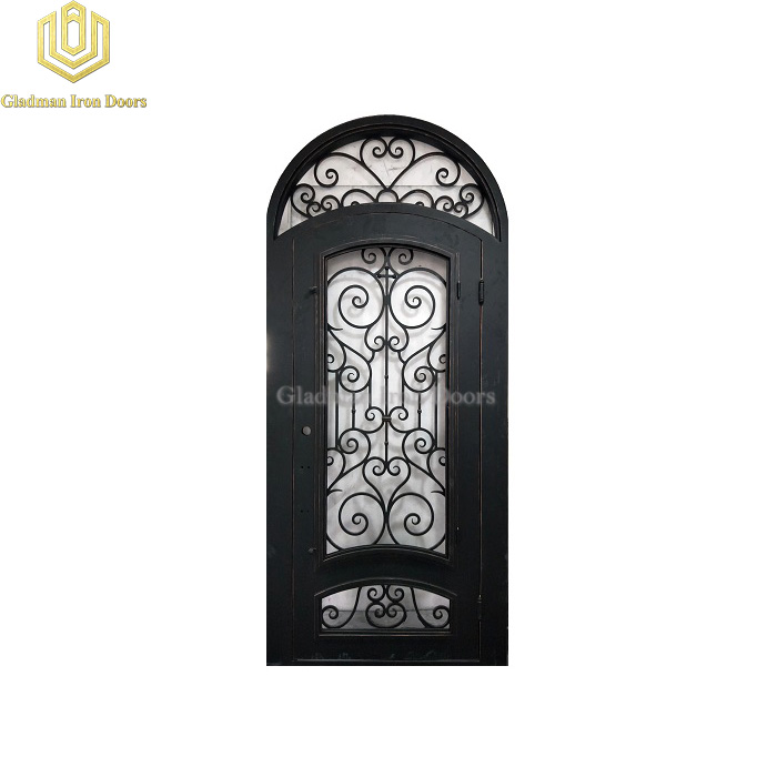 Gladman high quality single iron door design manufacturer-1