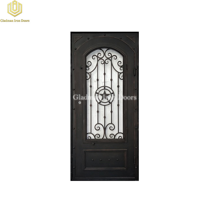 high quality wrought iron doors factory-1
