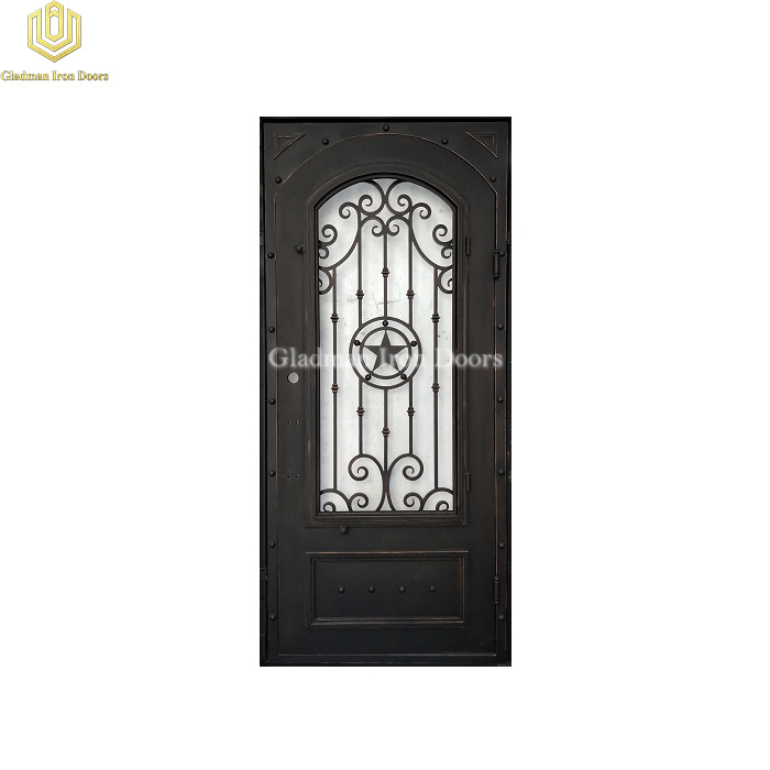 Gladman single iron door design one-stop services for sale-1