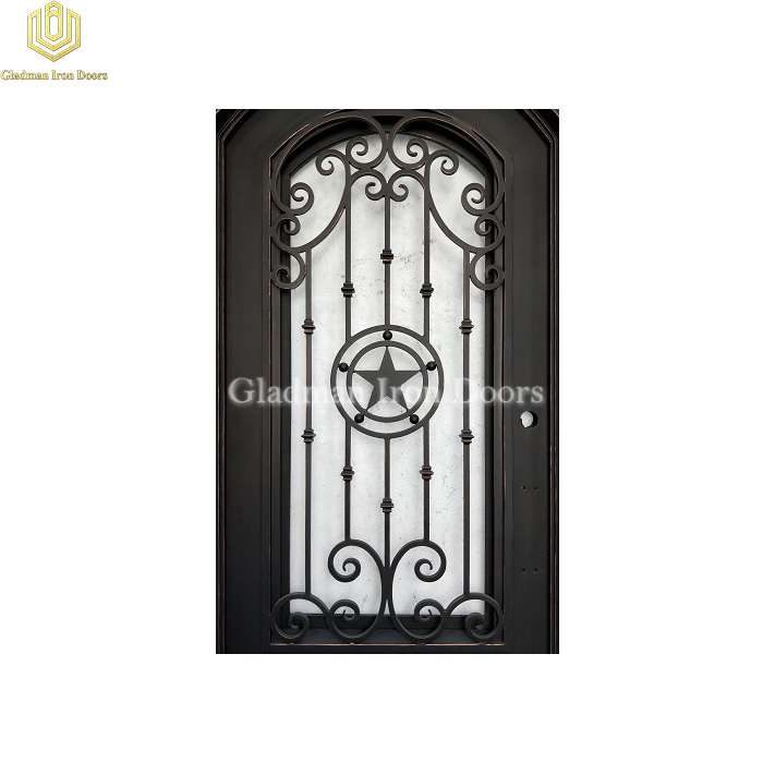 high quality wrought iron doors factory-2