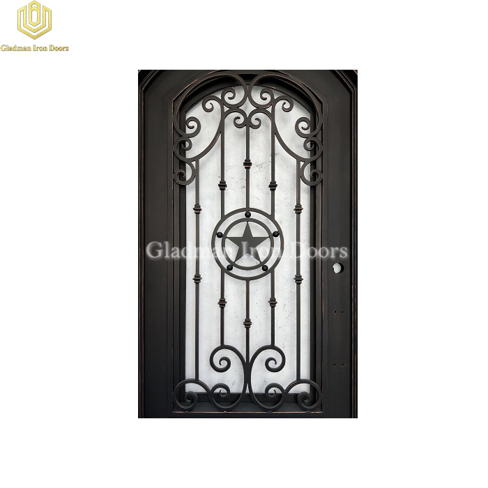 Gladman single iron door design one-stop services for sale-2