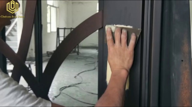 GLADMAN IRON DOORS | How to fix scratches