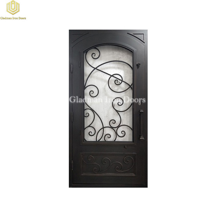 Gladman high-end quality single iron door design one-stop services-1