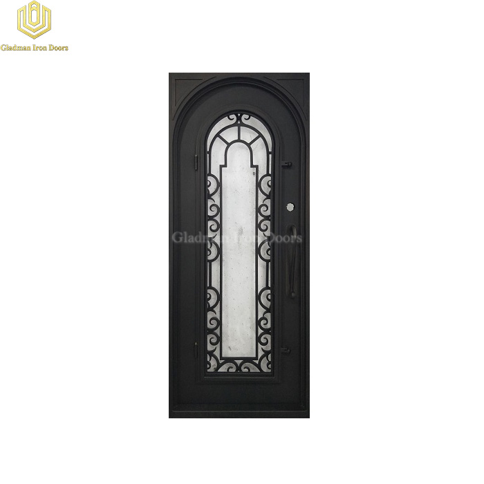 Gladman 100% quality wrought iron security doors manufacturer for sale-1