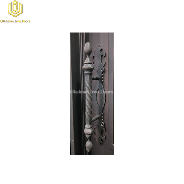Gladman high-end quality single iron door design manufacturer-2