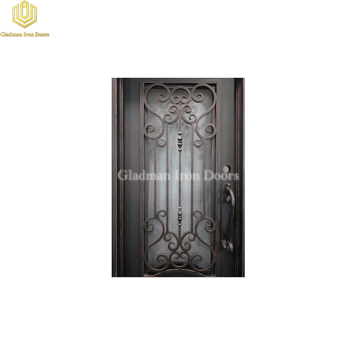 Gladman high quality wrought iron security doors supplier-2