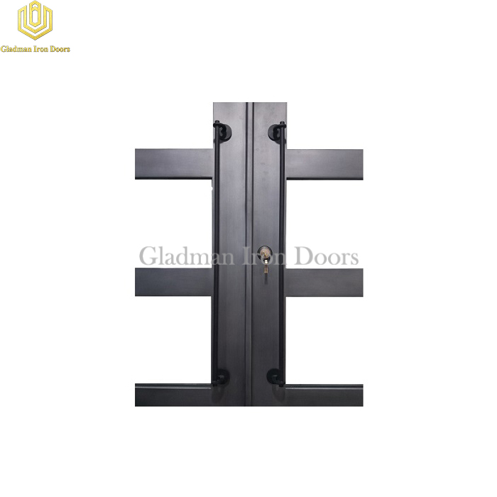 Gladman double iron doors wholesale for home-2