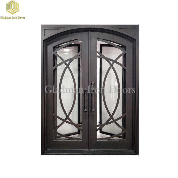 Gladman gorgeous metal double doors manufacturer for sale-2