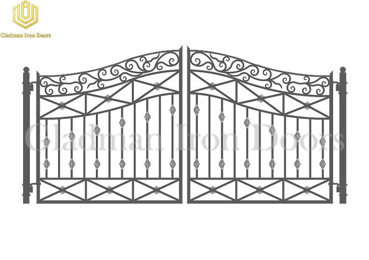 Gladman wrought iron gates manufacturer-1