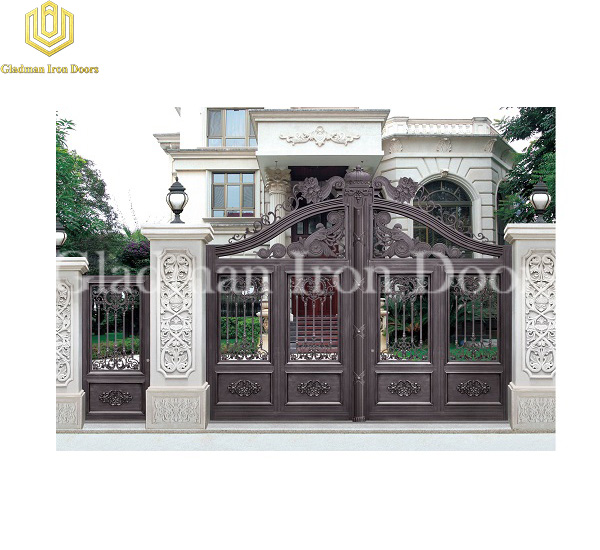 Gladman best aluminum fence gate factory-1