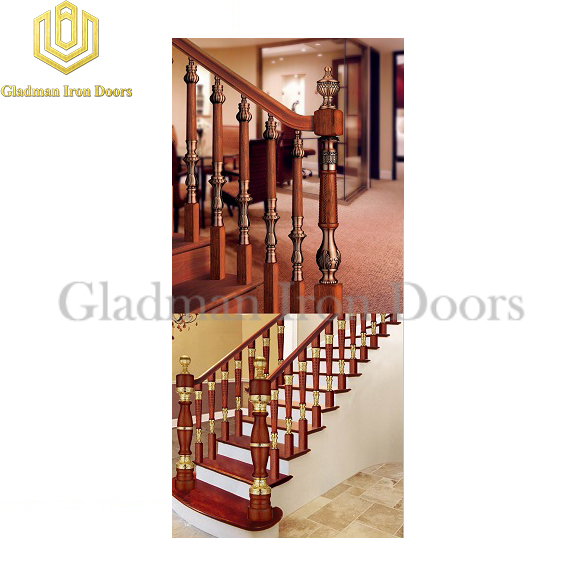 Gladman custom aluminum stair railing trader-2