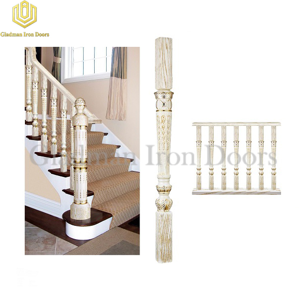 custom aluminum stair railing manufacturer-1