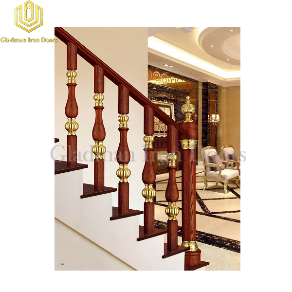 Gladman professional aluminum stair railing manufacturer-2