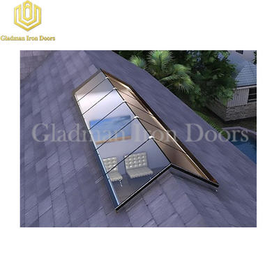 Gladman Aluminum Skylight On Triangle Rooftop AS-04