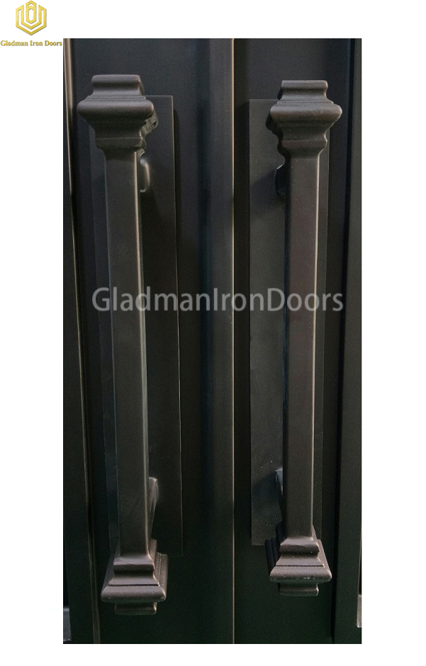 Gladman classic double iron doors one-stop services for outdoor-2