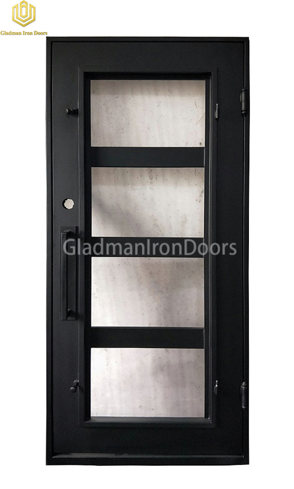 100% quality wrought iron security doors one-stop services for sale-1