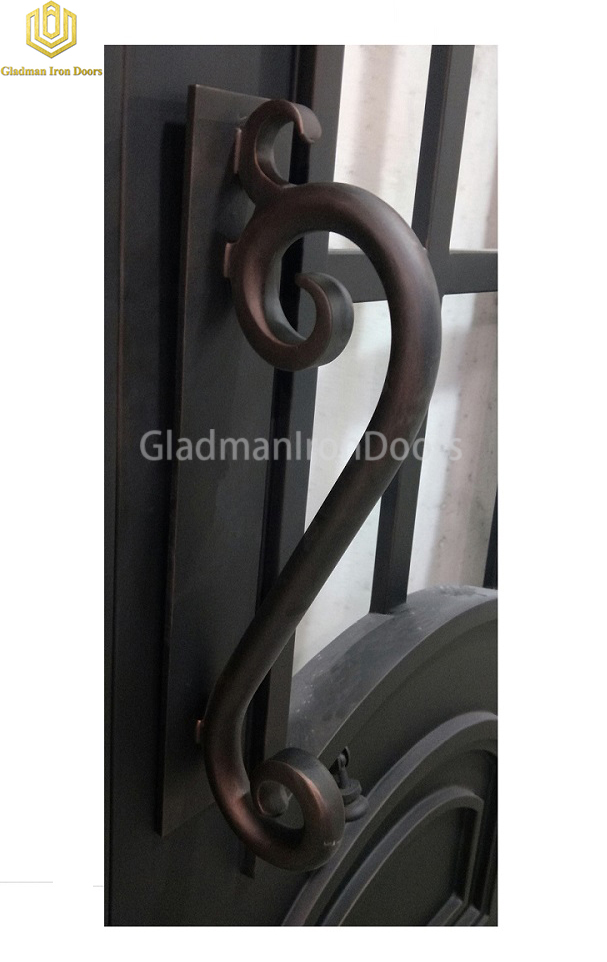 100% quality wrought iron doors manufacturer-2