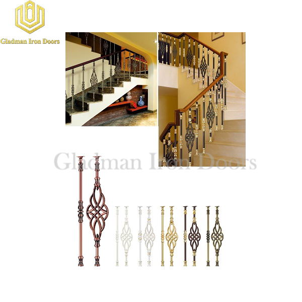 Gladman professional aluminum stair railing trader-2