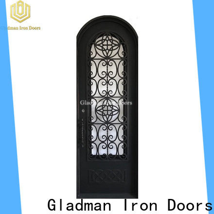 Gladman high quality single iron door design factory