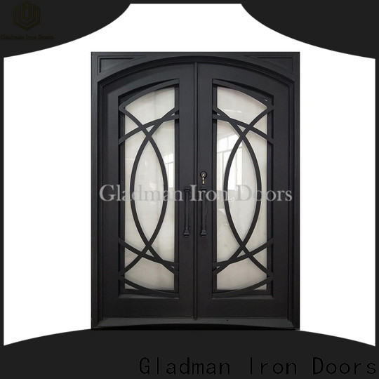 Gladman modern style double front doors one-stop services for sale