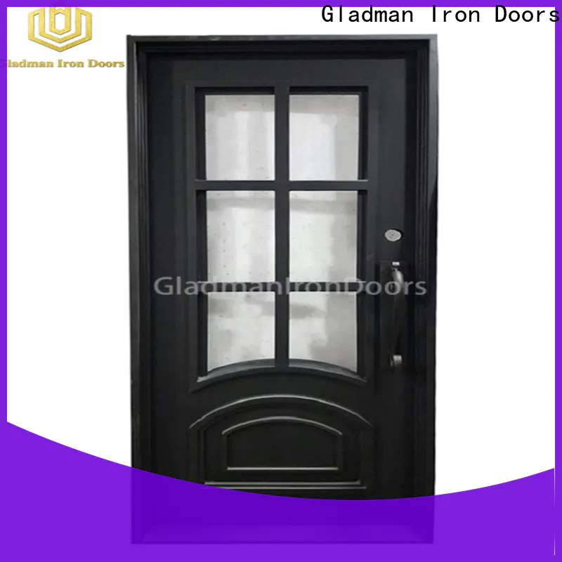 Gladman high-end quality single iron door design one-stop services for sale
