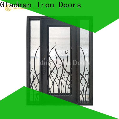 Gladman high-end quality wrought iron doors manufacturer for sale