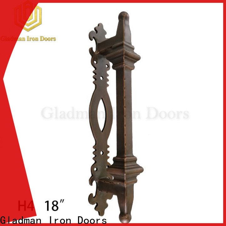 Gladman hot sale iron door handles from China for distribution